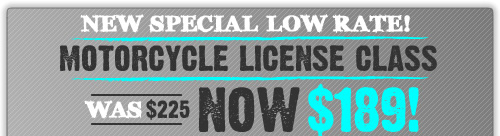 Motorcycle License Class - $189